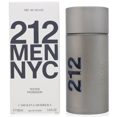 212 NYC FOR MEN/CAROLINA HERRERA EDT SPRAY TESTER 3.4 OZ (100 ML) (M)