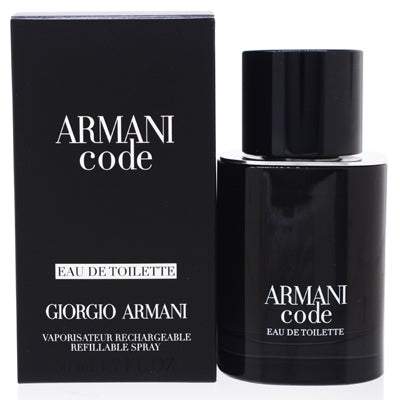 ARMANI CODE FOR MEN/GIORGIO ARMANI EDT SPRAY REFILLABLE 1.7 OZ (50 ML) (M)