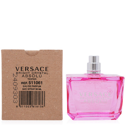 BRIGHT CRYSTAL ABSOLU/VERSACE EDP SPRAY TESTER 3.0 OZ (90 ML) (W)