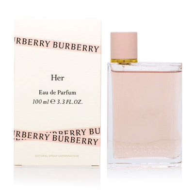BURBERRY HER/BURBERRY EDP SPRAY 3.3 OZ (100 ML) (W)