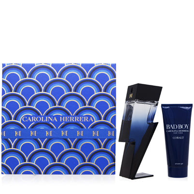 BAD BOY COBALT/CAROLINA HERRERA 2 PC. SET (M)