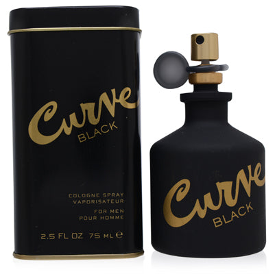 CURVE BLACK MEN/LIZ CLAIBORNE COLOGNE SPRAY 2.5 OZ (75 ML) (M)