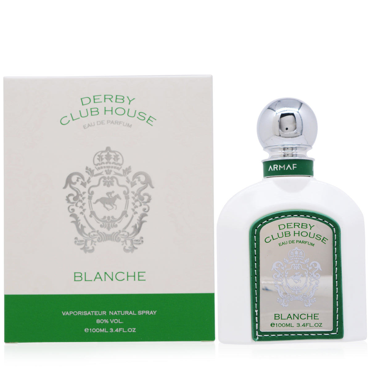 DERBY CLUB HOUSE BLANCHE/ARMAF EDP SPRAY 3.4 OZ (100 ML) (M)