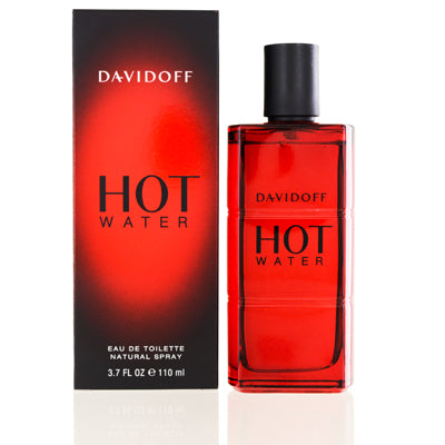 HOT WATER/DAVIDOFF EDT SPRAY 3.7 OZ (M)
