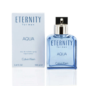 ETERNITY AQUA/CALVIN KLEIN EDT SPRAY 3.4 OZ (M)