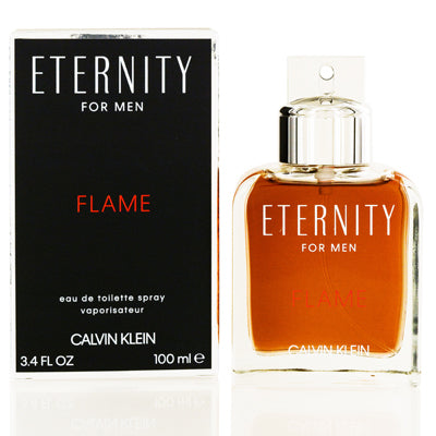 ETERNITY FLAME/CALVIN KLEIN EDT SPRAY 3.4 OZ (100 ML) (M)