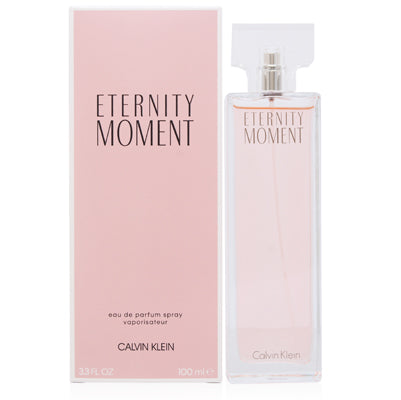ETERNITY MOMENT/CALVIN KLEIN EDP SPRAY 3.3 OZ (100 ML) (W)