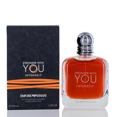 EMPORIO STRONGER WITH YOU INTENSELY/GIORGIO ARMANI EDP SPRAY 3.4 OZ (100 ML) (M)