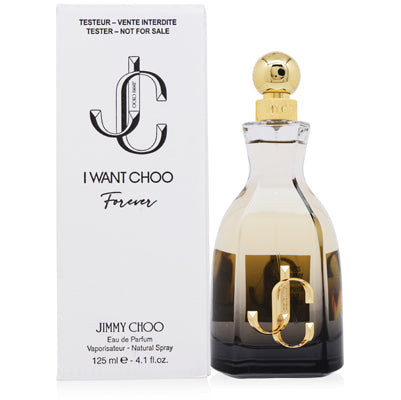 I WANT CHOO FOREVER/JIMMY CHOO EDP SPRAY TESTER 4.1 OZ (125 ML) (W)