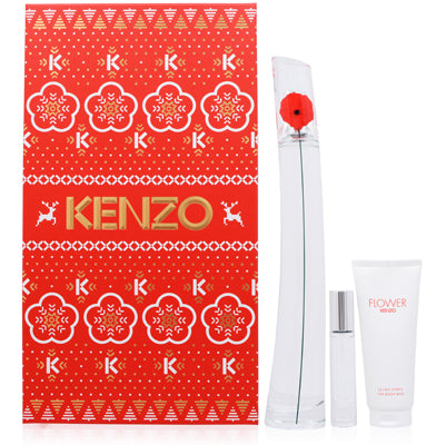KENZO FLOWER/KENZO 3 PC SET (W)