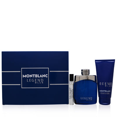 MONTBLANC LEGEND BLUE/MONT BLANC SET (M)