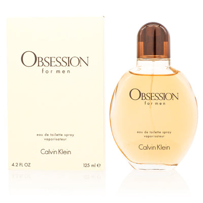 OBSESSION MEN/CALVIN KLEIN EDT SPRAY 4.0 OZ (120 ML) (M)