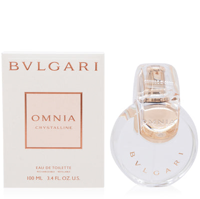 OMNIA CRYSTALLINE/BULGARI EDT SPRAY 3.4 OZ (100 ML) (W)
