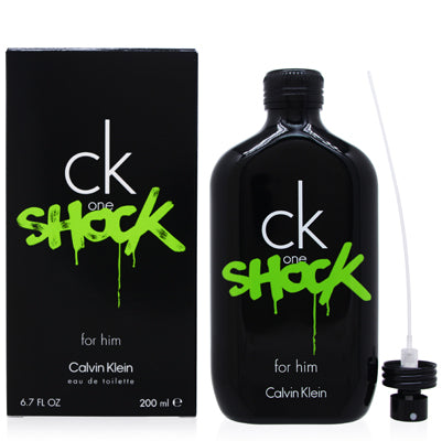 CK ONE SHOCK MEN/CALVIN KLEIN EDT SPRAY 6.7 OZ (200 ML) (M)