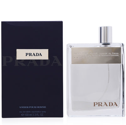 PRADA AMBER POUR HOMME/PRADA EDT SPRAY 3.4 OZ (100 ML) (M)