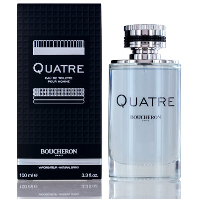 QUATRE POUR HOMME /BOUCHERON EDT SPRAY 3.3 OZ (100 ML) (M)