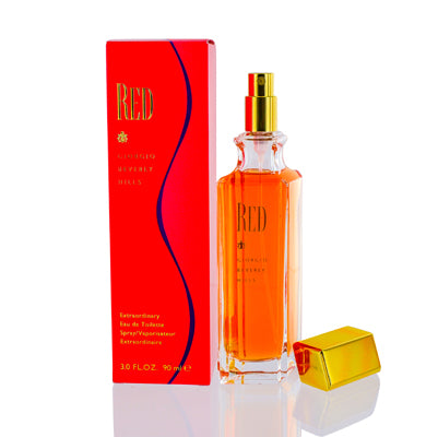 RED/GIORGIO B. HILLS EDT SPRAY 3.0 OZ (W)