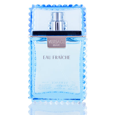 VERSACE MAN EAU FRAICHE/VERSACE EDT SPRAY (BLUE) UNBOXED 1.0 OZ (M)