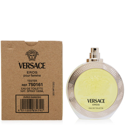 VERSACE EROS/VERSACE EDT SPRAY TESTER 3.4 OZ (100 ML) (W)