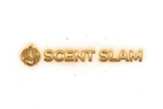 Scent Slam golden-glow logo on a white background